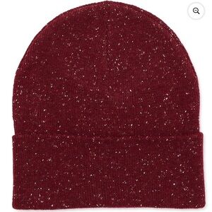 George Men’s Burgundy Speck Knit Beanie
